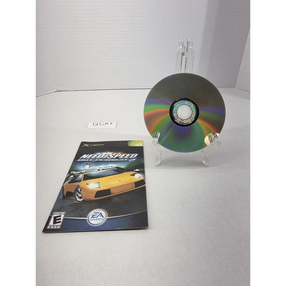 Need for Speed: Hot Pursuit 2 Platinum Hits (Microsoft Xbox, 2003) CIB